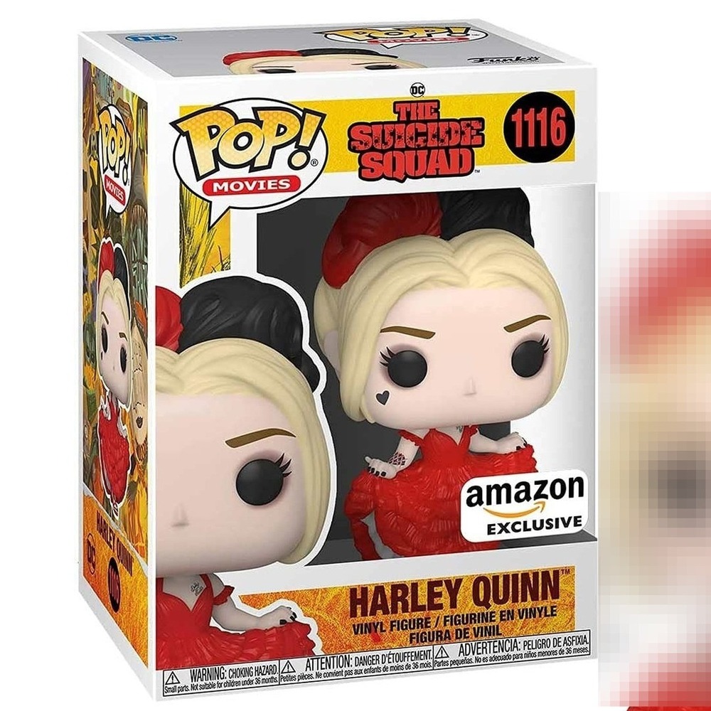 Funko POP Movies The Suicide Squad Harley Quinn Dress Amazon Exclusive 1116 New